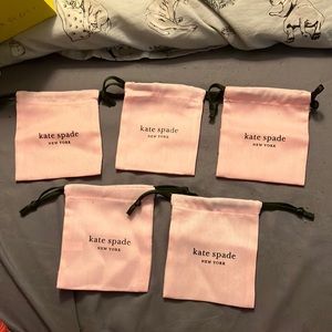 5 small Kate spade jewelry bags